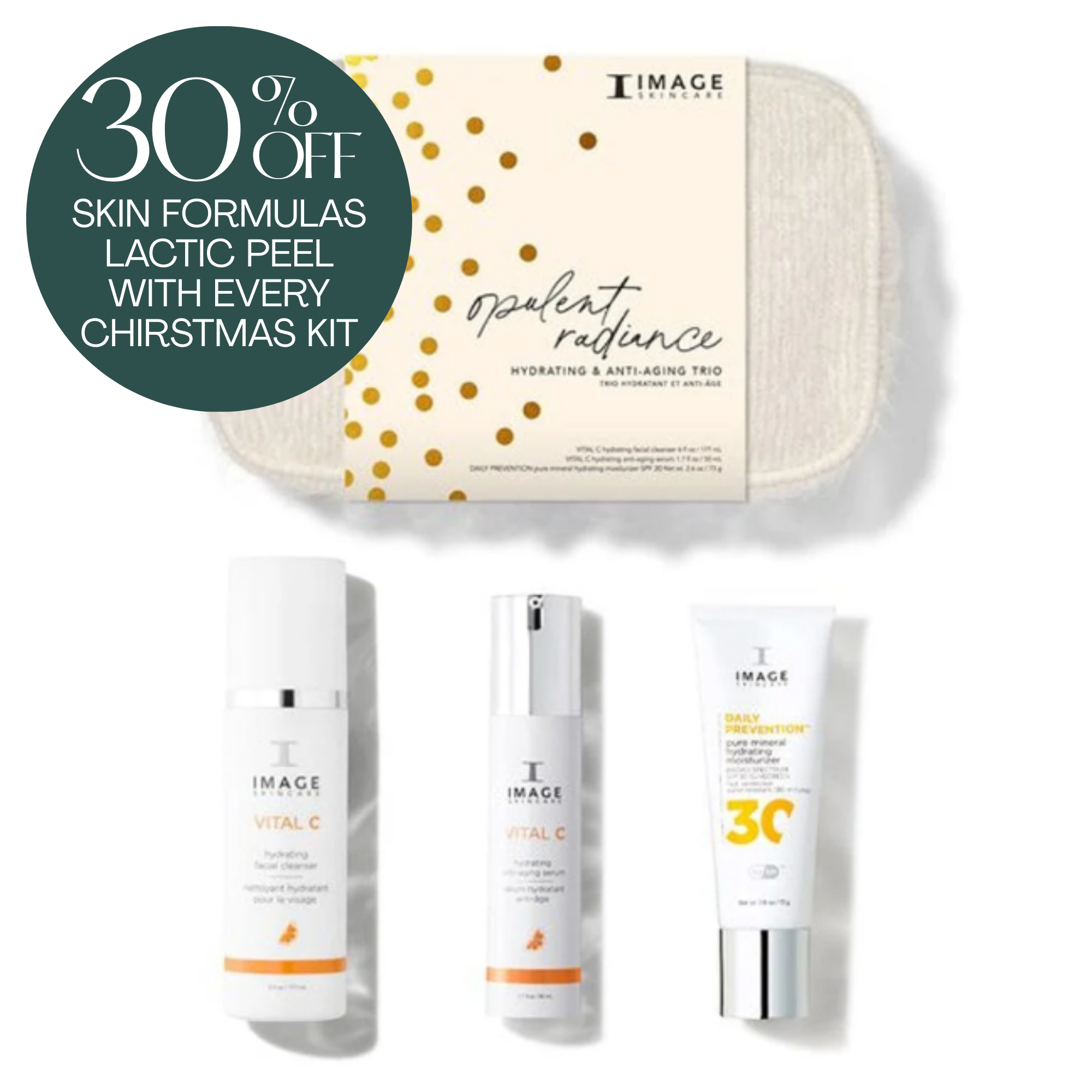 IMAGE OPULENT RADIANCE HYDRATING GIFT SET (SPF 30)